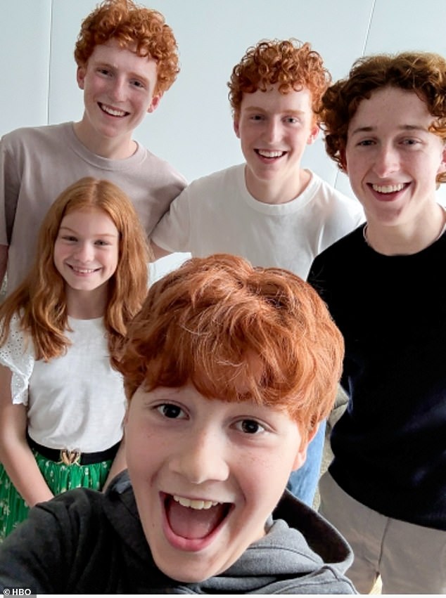 The highly anticipated Harry Potter TV show has shared a first look at all the Weasley siblings for the upcoming series