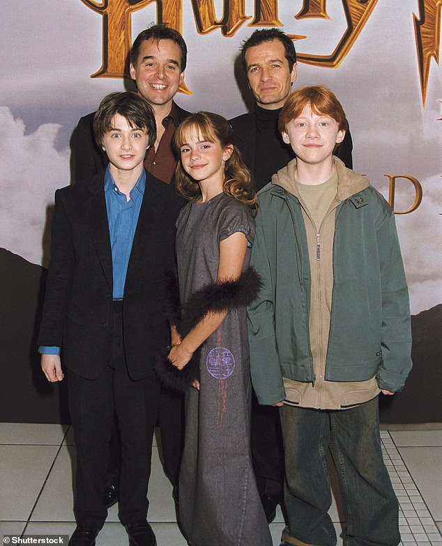 The director admitted he could never see the cast reunite in the future due to the controversy surrounding the book's author JK Rowling