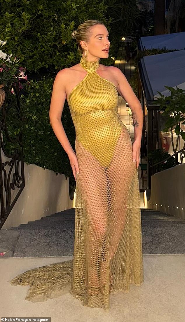 Helen Flanagan took to Instagram on Friday night to celebrate her 35th birthday with a duo of sexy snaps and a profound message about life in her 30s
