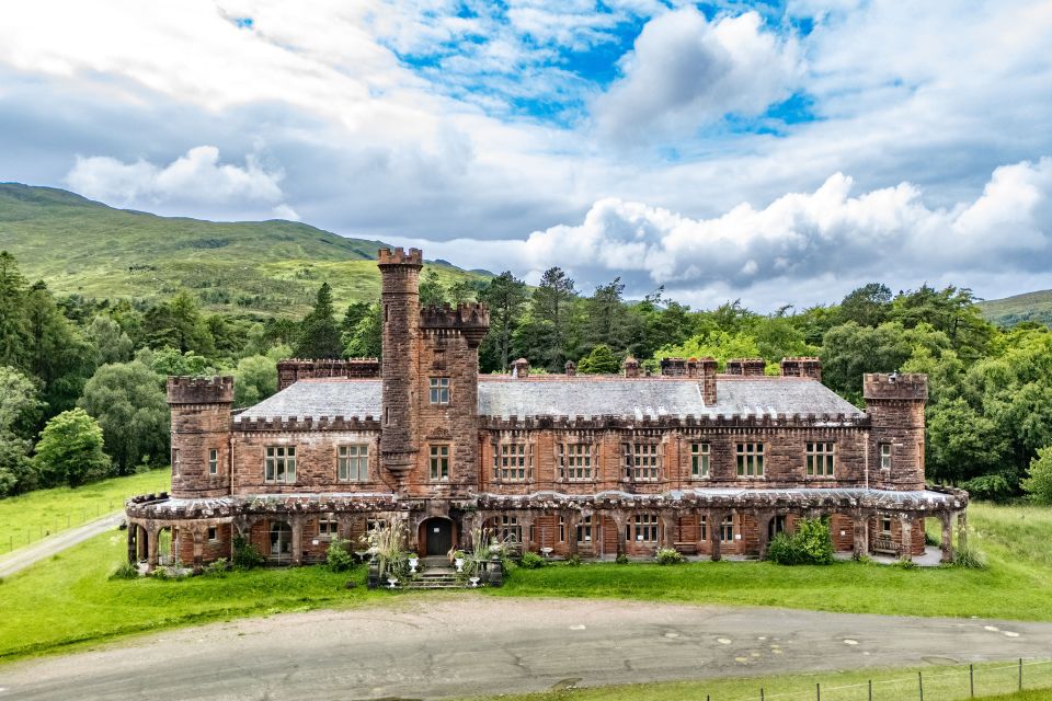 Kinloch Castle on the Isle of Rum for sale.