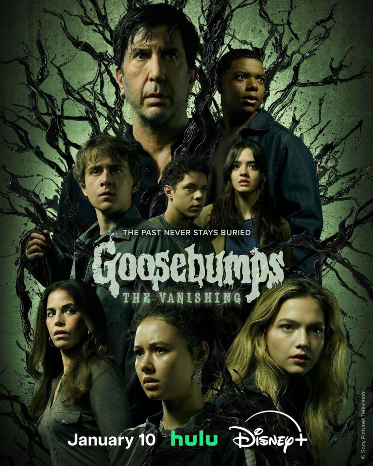 Goosebumps: The Vanishing TV series key art.