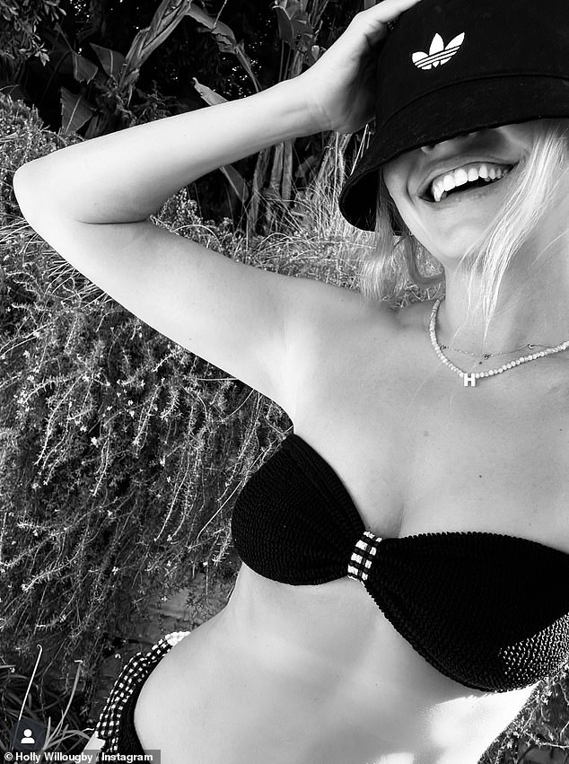 The TV icon recently shared a gorgeous bikini selfie on Instagram as she shared her support for Oasis before they kicked off their Wembley run