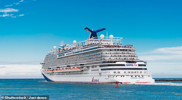 The ship departed from Miami and the fight broke out around 2am. The video was uploaded two days ago