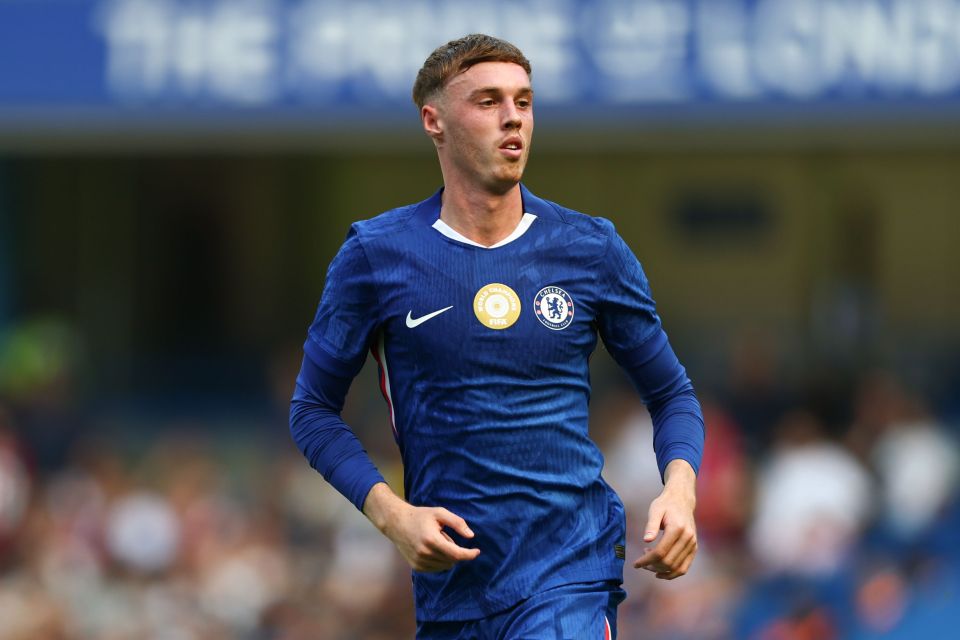 Cole Palmer of Chelsea in a pre-season friendly.