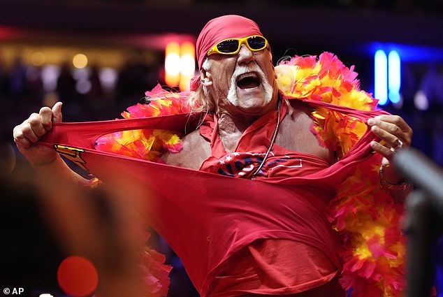 Hulk Hogan died after suffering cardiac arrest at his Clearwater, Florida, last week (pictured in October 2024)