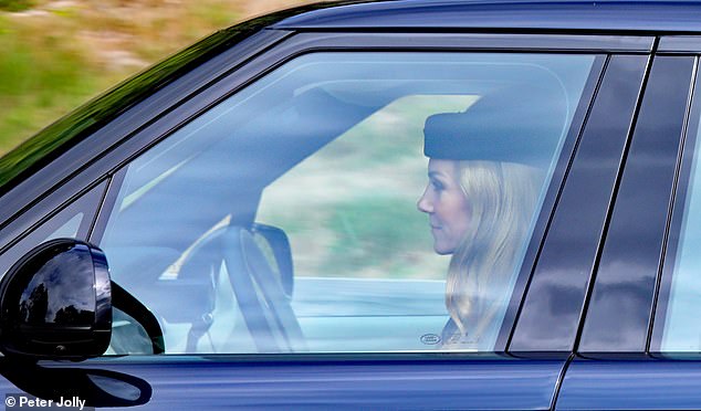 Catherine, 43, appeared to have coloured her hair a few shades lighter as her cascading tresses looked more blonde than ever before