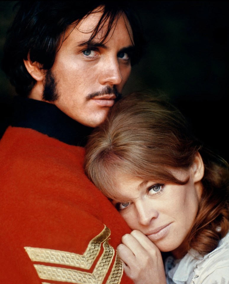 Terence Stamp and Julie Christie in a still from *Far From the Madding Crowd*.