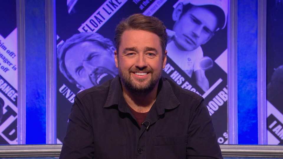 Jason Manford on Have I Got News For You.