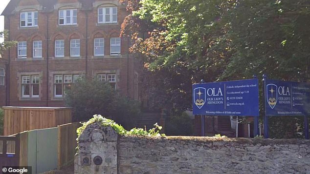Our Lady's Abingdon in Oxfordshire announced its closure with immediate effect on Monday - leaving hundreds of pupils without school places for September