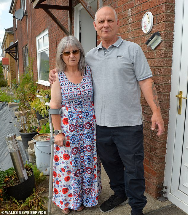 Stephen Price, 65, said on-street parking was so bad on his road he laid the drive to help his wife Kim, 67, whose several health struggles means it is difficult for her to get in and out of the house