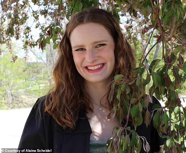 Alaina Scheidel was renovating her new $250,000 three bedroom home in Michigan when she made the startling discovery