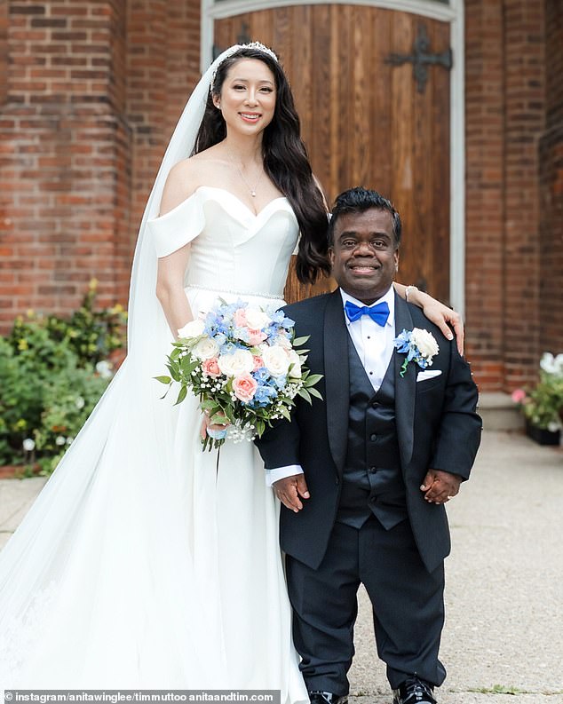 Anita Wing Lee and Timothy Muttoo, from Toronto, met through mutual friends in 2021, but despite having plenty in common, their romantic connection wasn't instant
