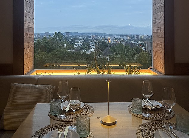 While the hotel itself is pretty swanky, the newly opened Casa Madera restaurant (pictured) is its standout jewel, with some of the most good-looking patrons and views I have ever seen