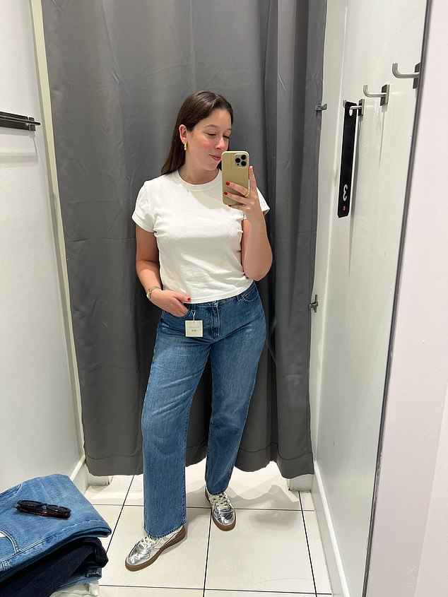 I'm wearing the Straight Jeans from the Uniqlo x JW Anderson collection in a size 30x31