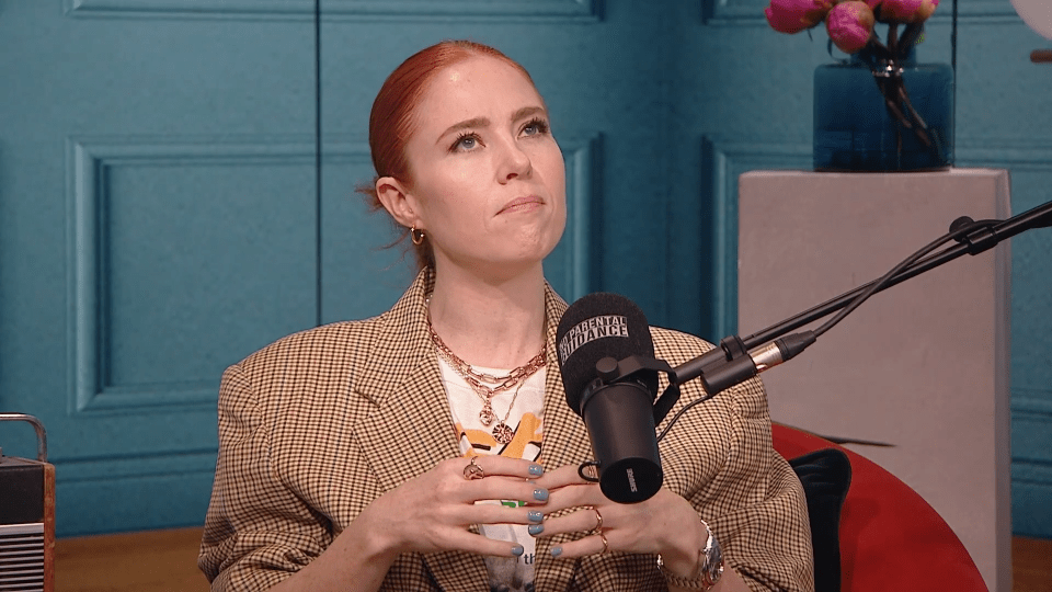 Angela Scanlon on the No Parental Guidance podcast.