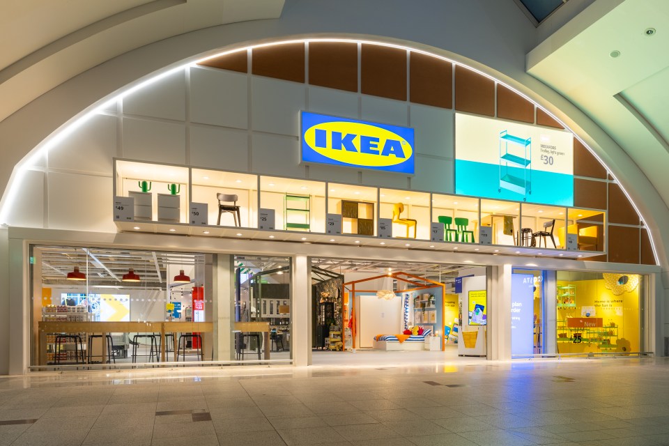 IKEA Brighton store exterior at Churchill Square Shopping Centre.