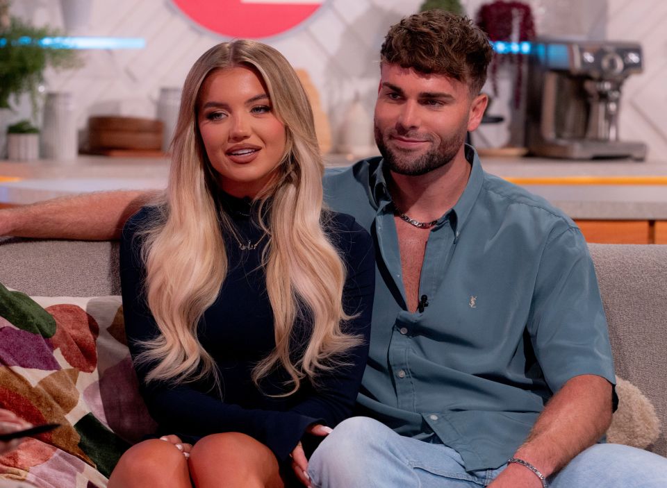 Molly Smith and Tom Clare on the Lorraine TV show.