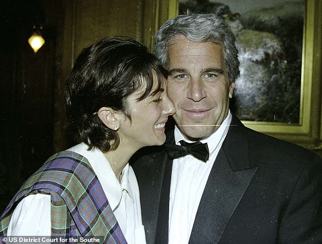 Ghislaine Maxwell (left) was jailed in the summer of 2022 after being sentenced to 20-years behind bars for sickening child sex trafficking crimes which saw her recruit underage girls for her paedophile friend Jeffrey Epstein (right)