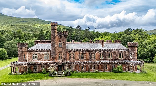 Kinloch Castle, on the Isle of Rum, has been put up for sale