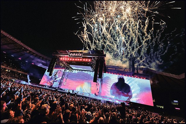 Second night of Oasis Live '25 at Edinburgh Murrayfield Stadium