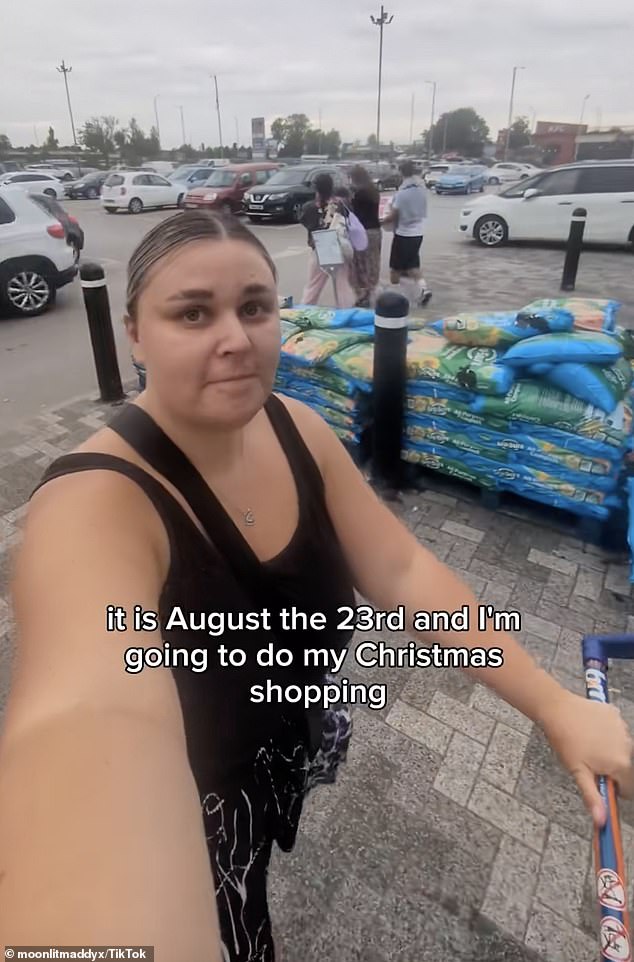 A mother has divided opinion online after revealing she has finished her Christmas shopping in August