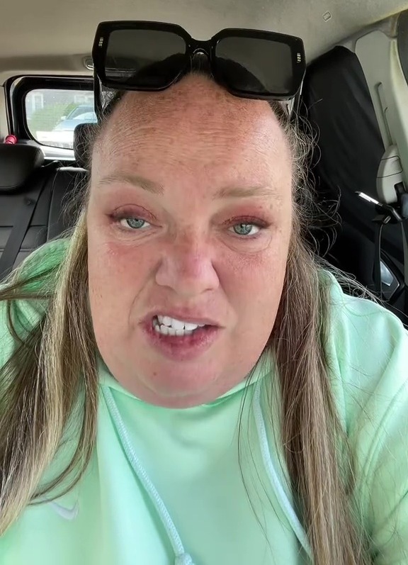 Woman describing side effects of Mounjaro.