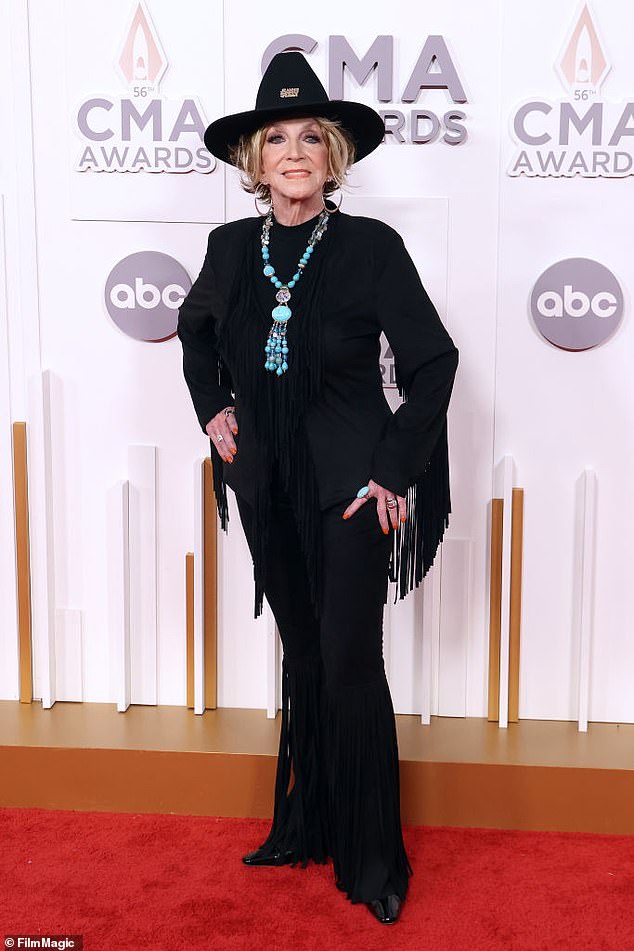 Jeannie Seely, the country music singer best known for her hit song Don't Touch Me, died on Friday at 85 at Summit Medical Center in Hermitage, Tennessee, according to People; pictured in 2022 in Nashville, Tenn.