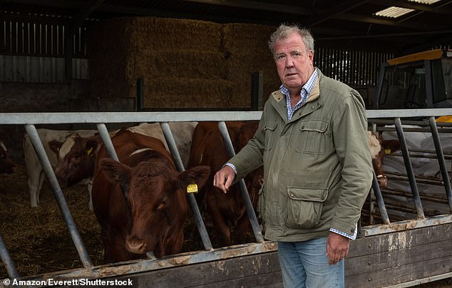 Jeremy Clarkson (pictured) is facing culling his beloved herd of cows after the 'devastated' TV star revealed that Diddly Squat Farm had been hit by a TB outbreak