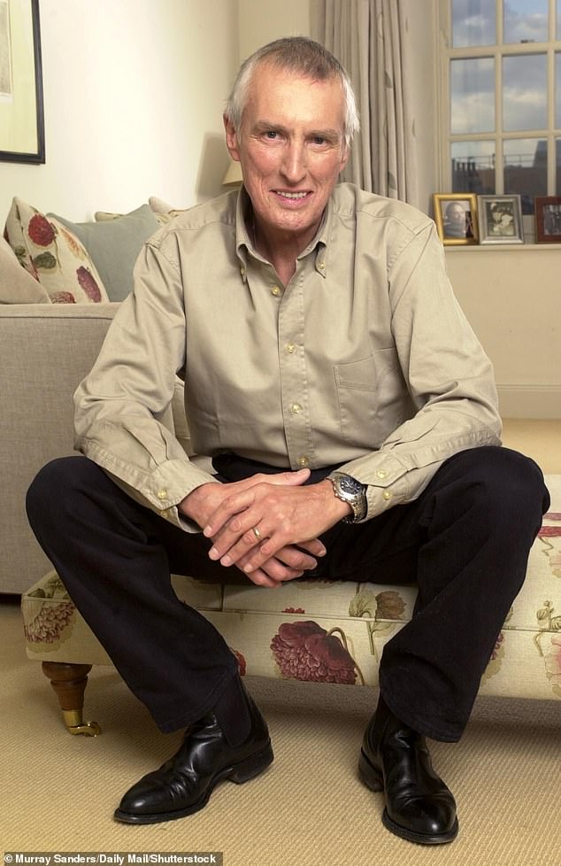 Now his third wife Tiggy, who was married to the former BBC DJ for 23 years, has opened up about their turbulent relationship from infidelity, a cancelled wedding, both partners¿ cancers and an unproven allegation of sexual assault; pictured 2004
