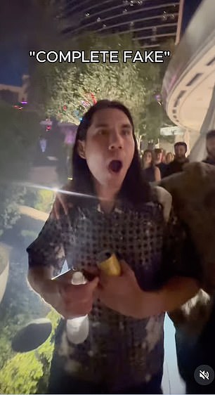 DJ Gryffin, who worked the XS Nightclub Saturday, detailed the events on his Instagram page