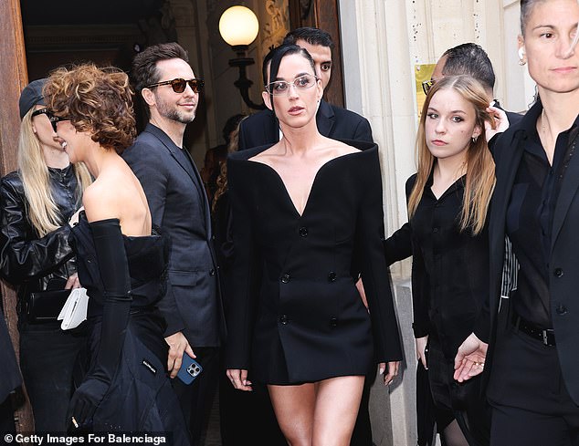 Katy Perry testified to court on Tuesday that she is seeking 'justice' during the trial over a $15 million mansion. Pictured: Katy Perry attending Paris Fashion Week in July, 2025
