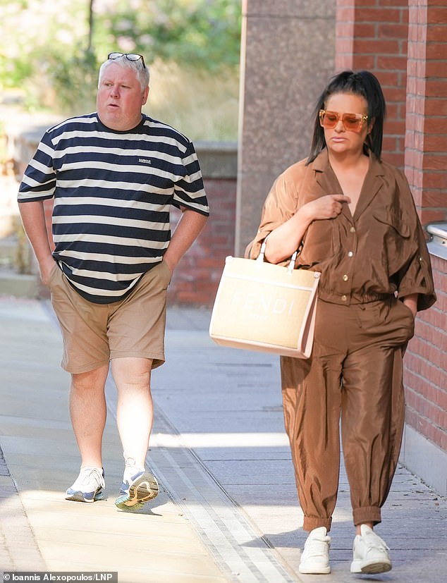 Harvey Willgoose's mother and father arriving at court for the verdict on Friday