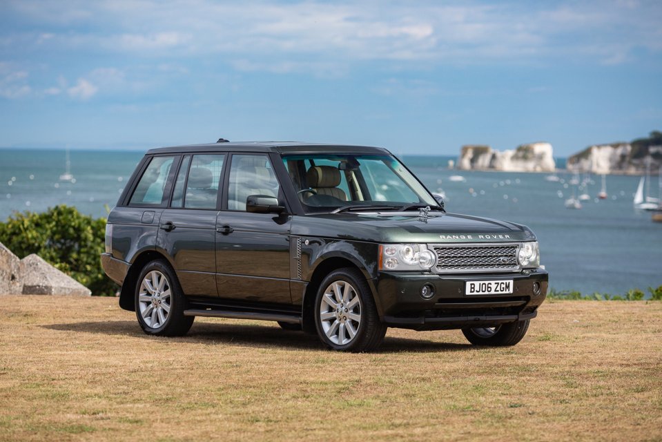 Queen Elizabeth II's Range Rover at the Royal Windsor Horse Show.