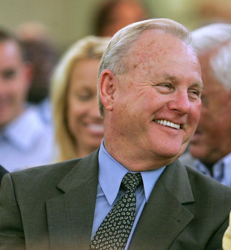 H.A. "Humpy" Wheeler, president of Lowe's Motor Speedway, smiling.