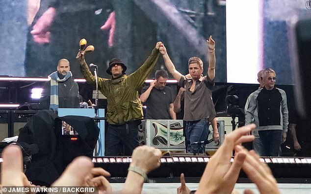 Liam Gallagher, 52, has extended a major olive branch to his older brother Noel, 58, on their Oasis reunion tour