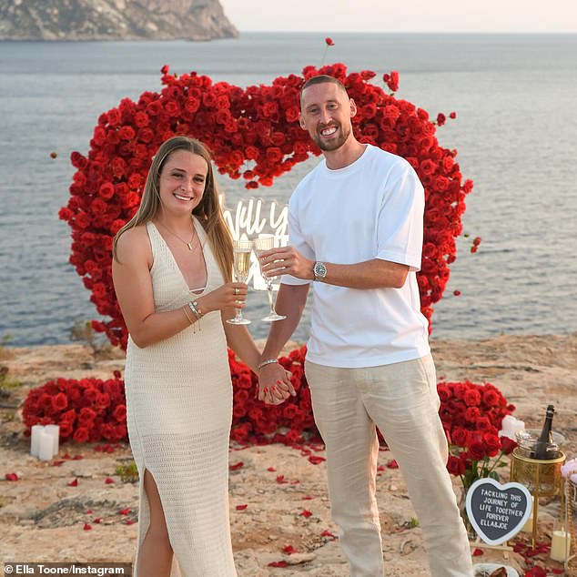 Ella Toone has got engaged to her boyfriend Joe Bunney after three years of dating