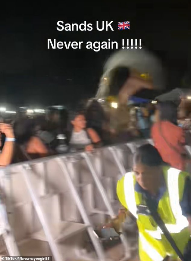 Separately on Sunday, the SandZ Caribbean music festival, also in South London, descended into chaos when people threw bottles and stormed the stage