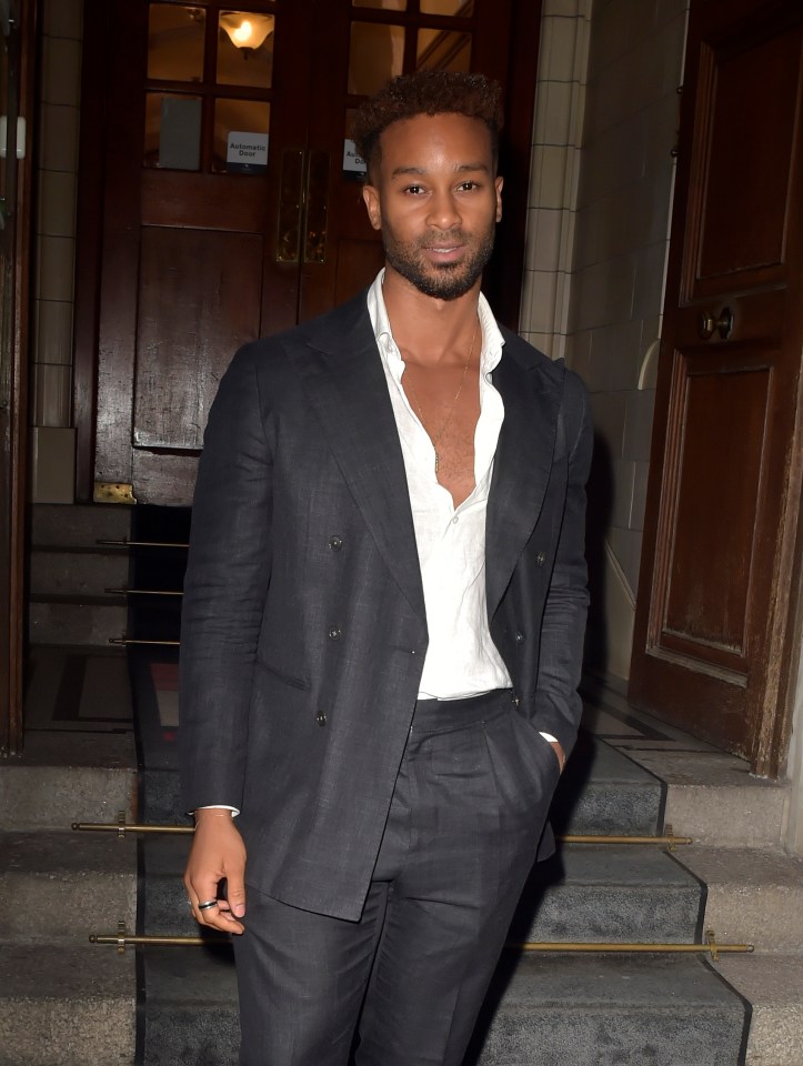 Teddy Soares at a screening.