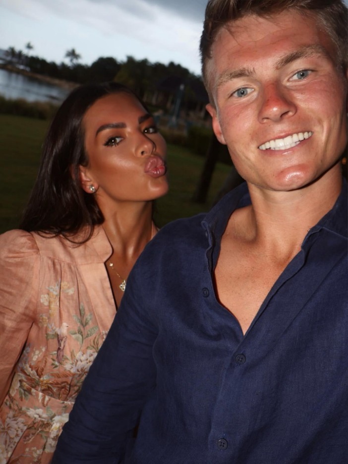 Love Island's Gemma Owen looks very loved up with horse rider boyfriend on luxury exotic holiday,
