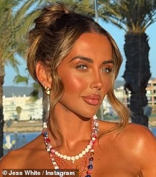 The reality star, 26, looked worlds away from her days on the ITV2 dating show last year as she shared a series of recently snaps with her 203K followers