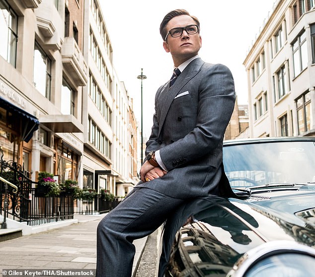 It comes after Taron Egerton (pictured in Kingsman) responded to speculation that he could be the next James Bond after Daniel Craig 's exit - insisting he thinks he is too 'messy' for the role'
