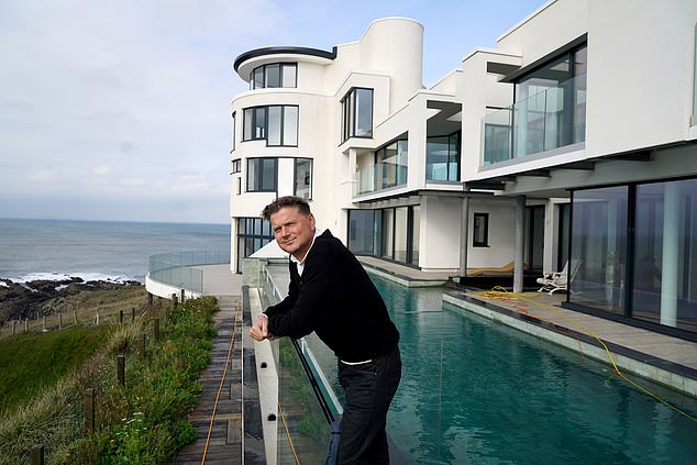 The property ended up costing Mr Short (pictured) his marriage and left him in drowning in a £7million pool of debt.