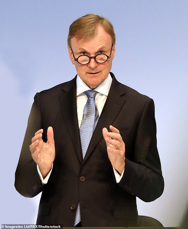 Chairman Archie Norman, pictured in 2018, said the significant impact of the hack is likely to 'endure for some weeks, or even months'