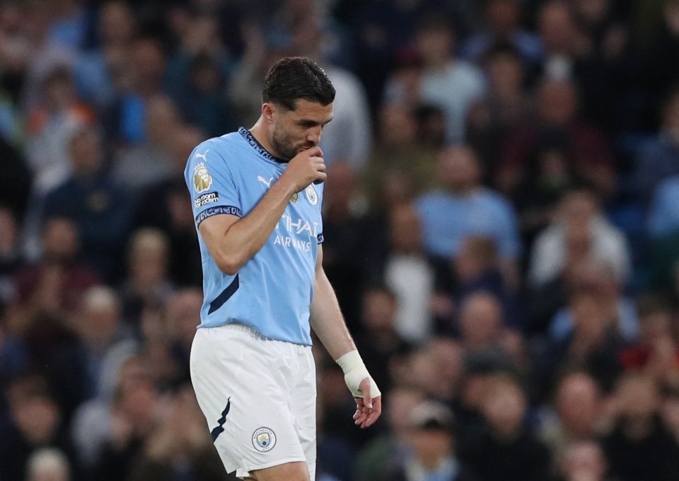 Mateo Kovacic of Manchester City leaving the pitch.