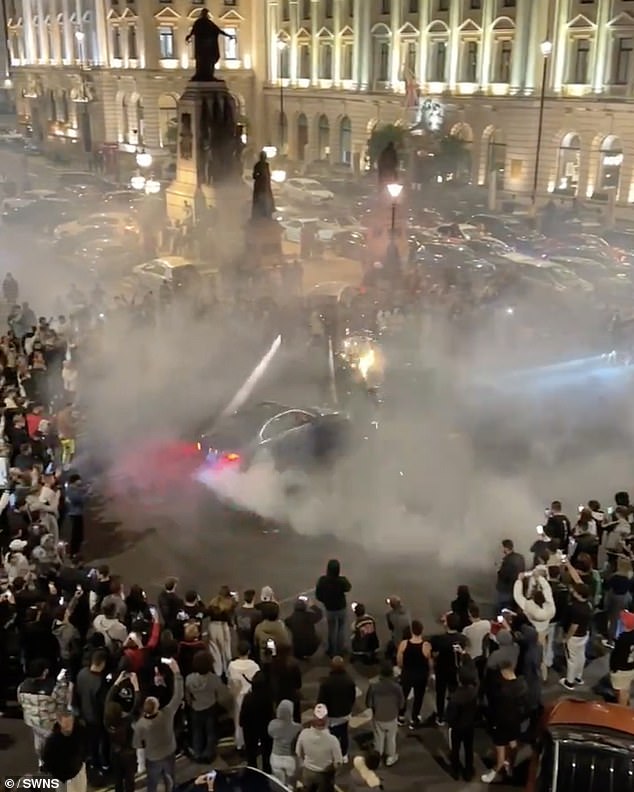 Drivers were seen last year gathering for car meets less than a mile from Buckingham Palace