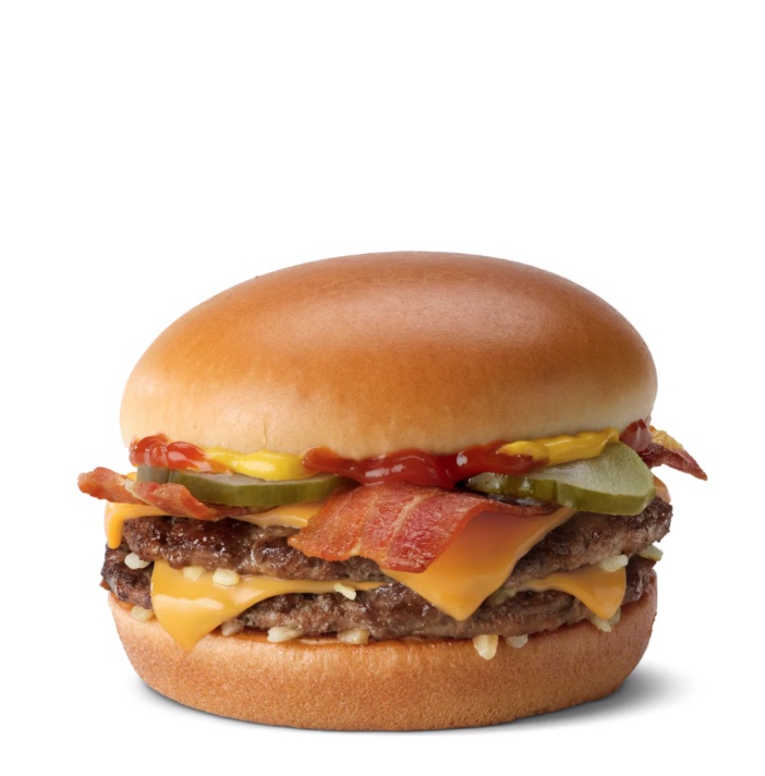 McDonald's Bacon Double Cheeseburger.