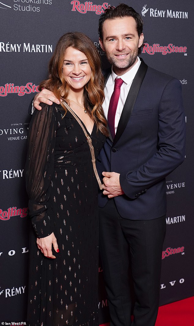 Offering his advice, Harry, 39, said he and wife Izzy, 41, (pictured together) pride themselves on their communication skills, which he said was lacking in friend's marriages