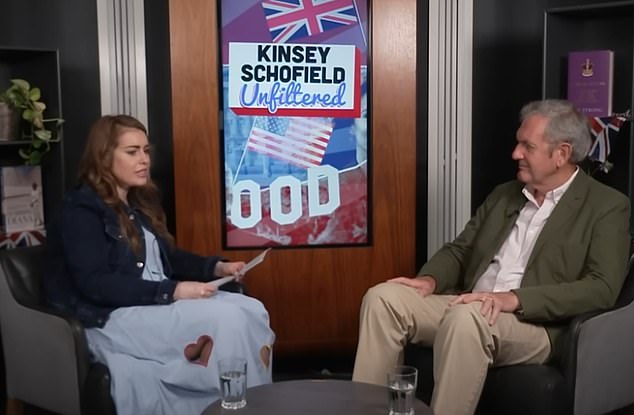 Mr Low was speaking to American royal commentator Kinsey Schofield's Unfiltered YouTube show.