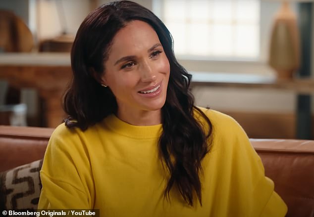 Meghan said she is 'just being herself' before appearing to take a dig at her former life in the royal fold