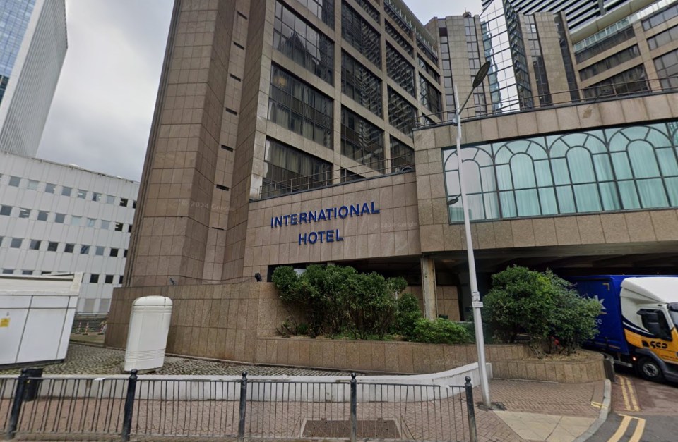 Screenshot of the International Hotel.
